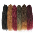 30Inch 130g Brazilian Kinky Curly Bundles  with Frontal Unprocessed Hair Extensions Natural Color